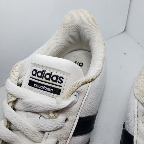 Adidas Cloud Foam Advantage AW4287 Shoes Sneakers Women's Size 8.5 White - Picture 4 of 12